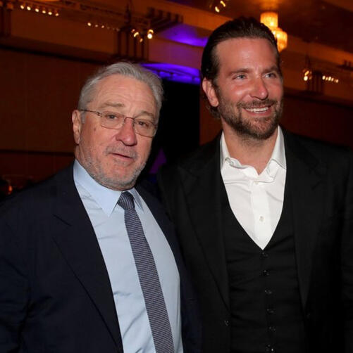 Robert DeNiro & Bradley Cooper Robert DeNiro & Bradley Cooper